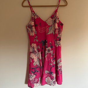 Yumi Kim Pink Sunset Floral Print Dress